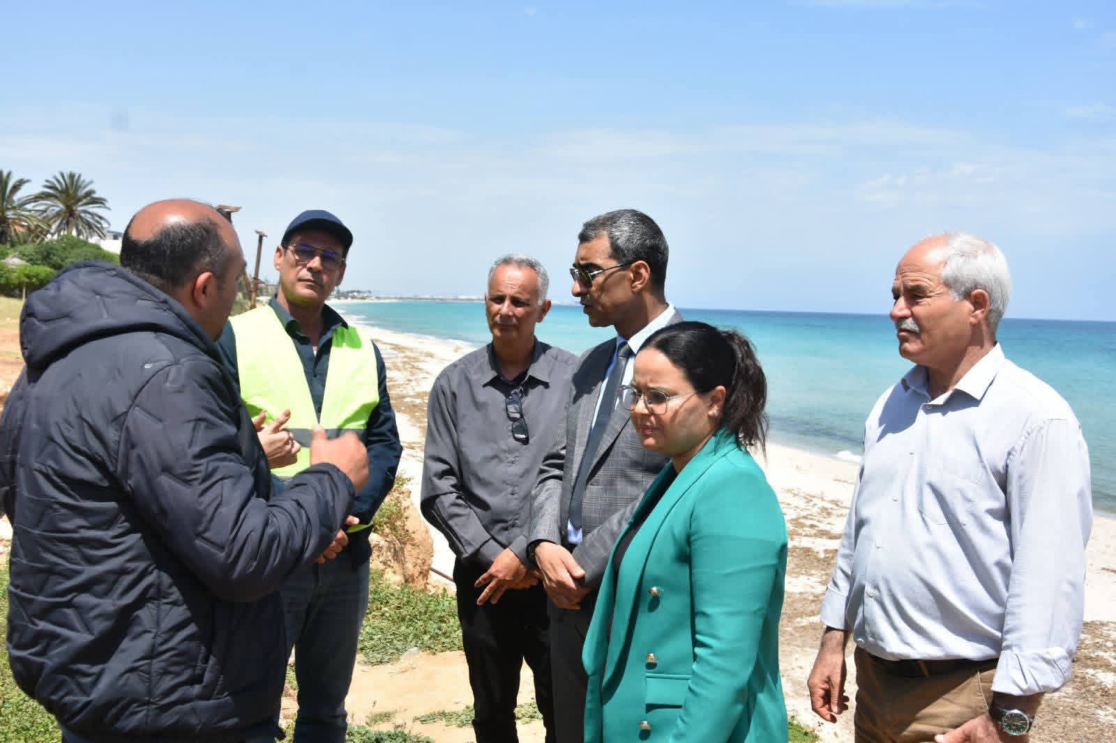 والي سوسة يدعو إلى التّسريع في استكمال مشروع ربط مدينة شط مريم بشبكة التّطهير 